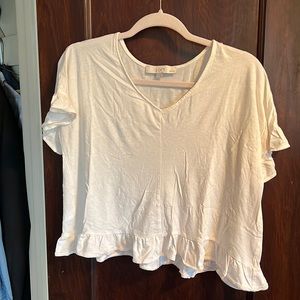 LOFT medium petite short sleeve shirt